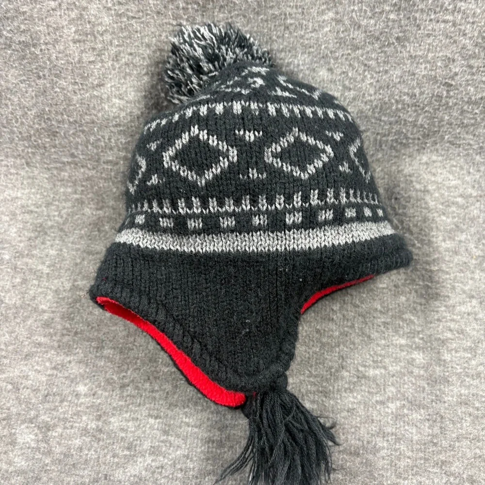 Kids Camo Fleece Trapper Hat w Mittens Set 2T-4T Winter Warm Playcore Practical - Picture 9 of 14